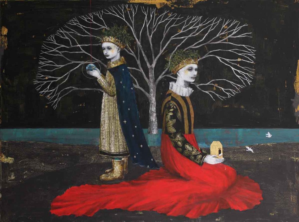 "the quiet thought of a tree"