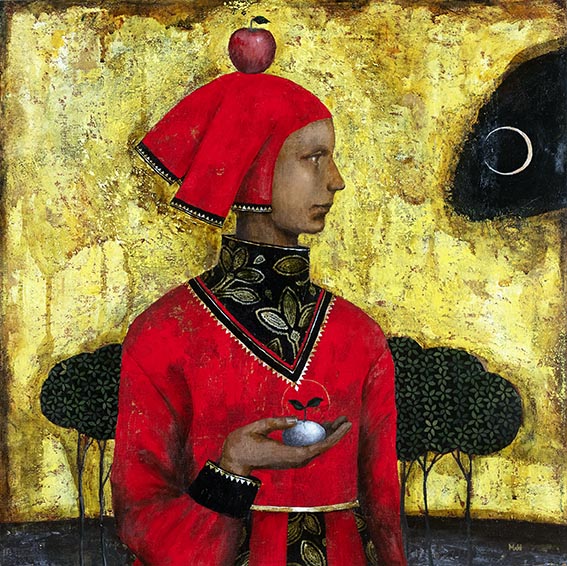 "considering the world with moon"